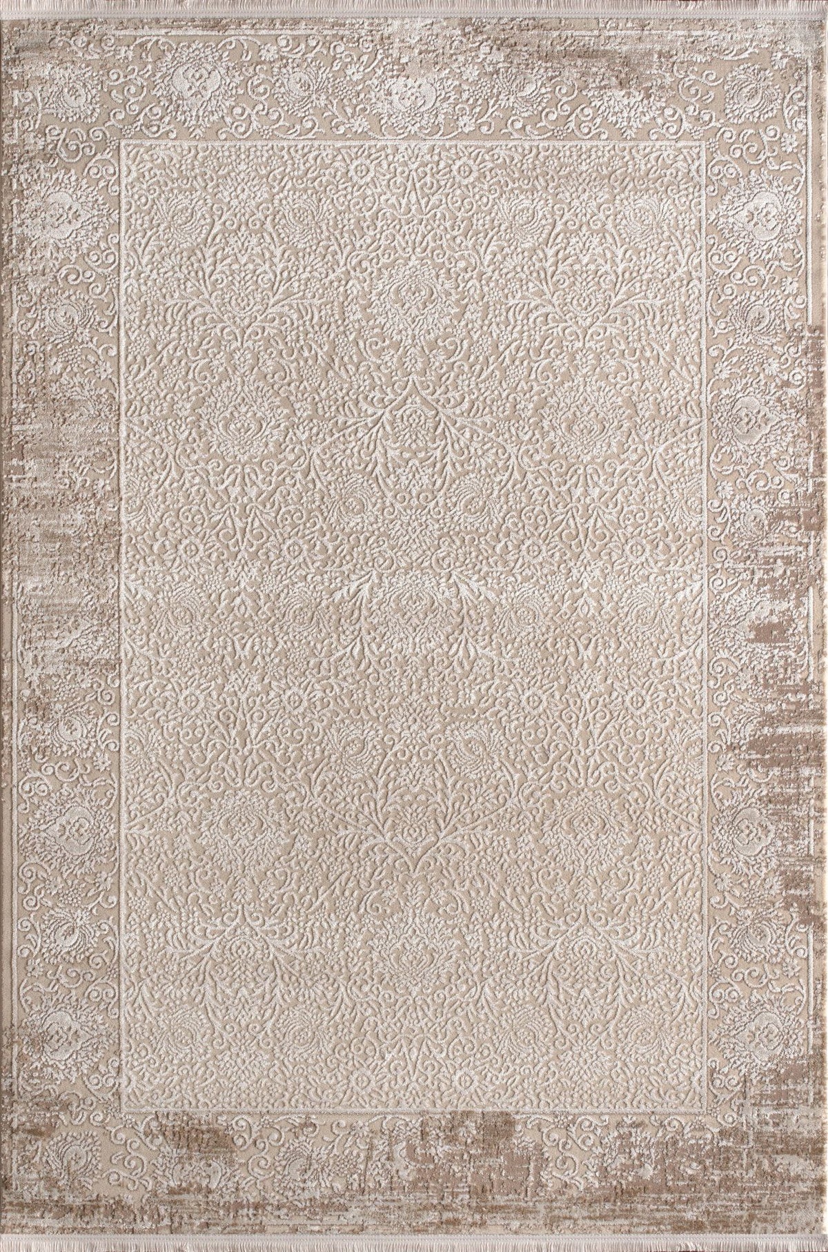 Artemis Halı Lia 01131A Krem Bej – Ton Sür Ton Klasik Halı