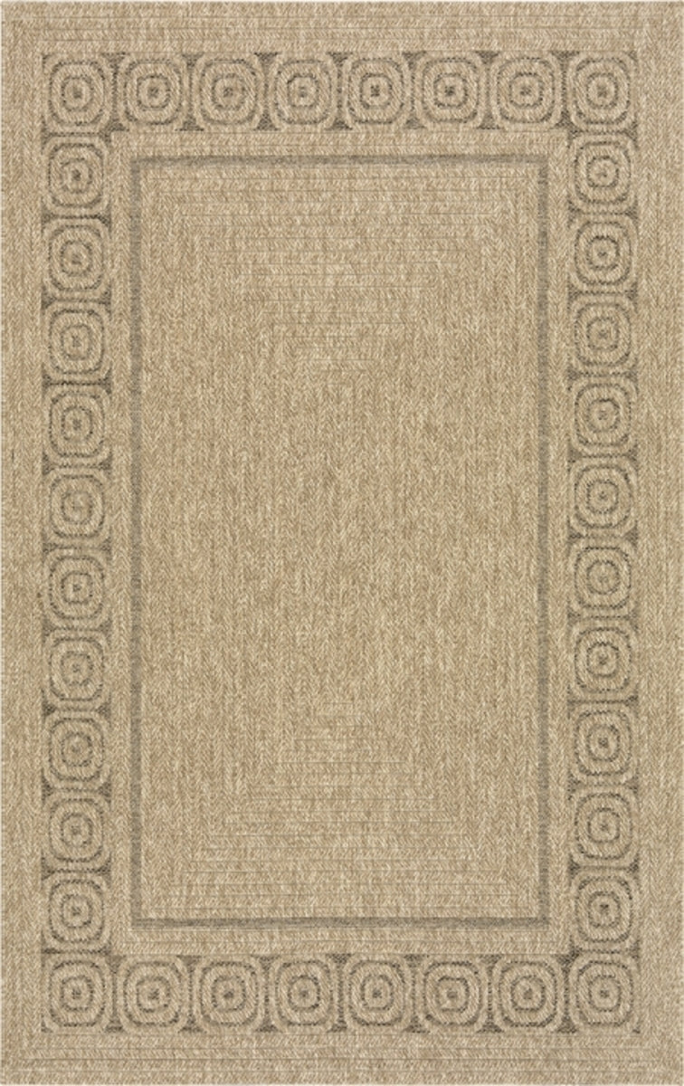 Merinos Halı Toronto 64076 178 Bej – Geometrik Bordürlü Halı