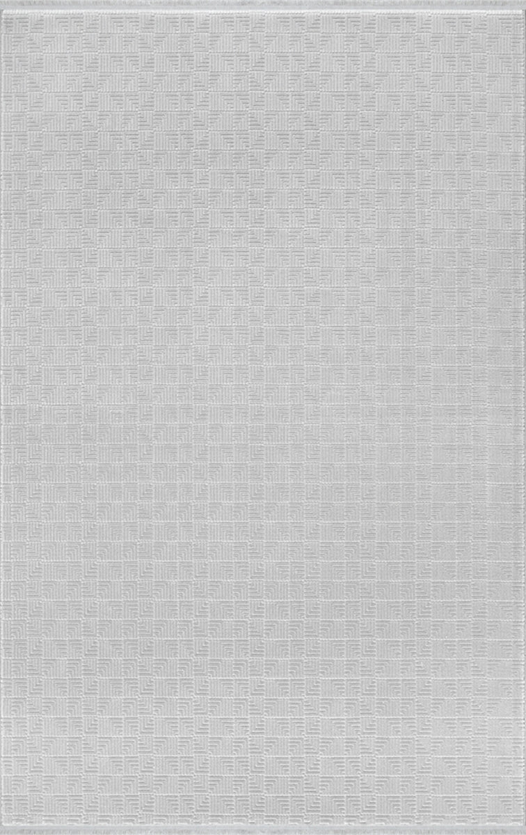 Merinos Halı Premium 69813 095 Gri – Ton Sür Ton Desenli Halı