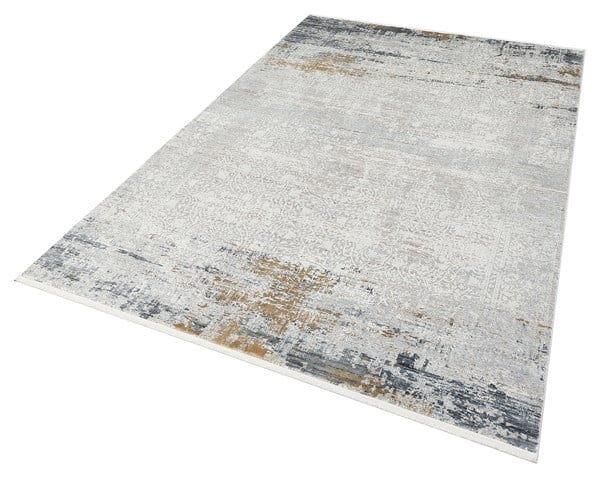 FRESCO FS 03 Gri Lacivert halı - 8 mm hav yüksekliği