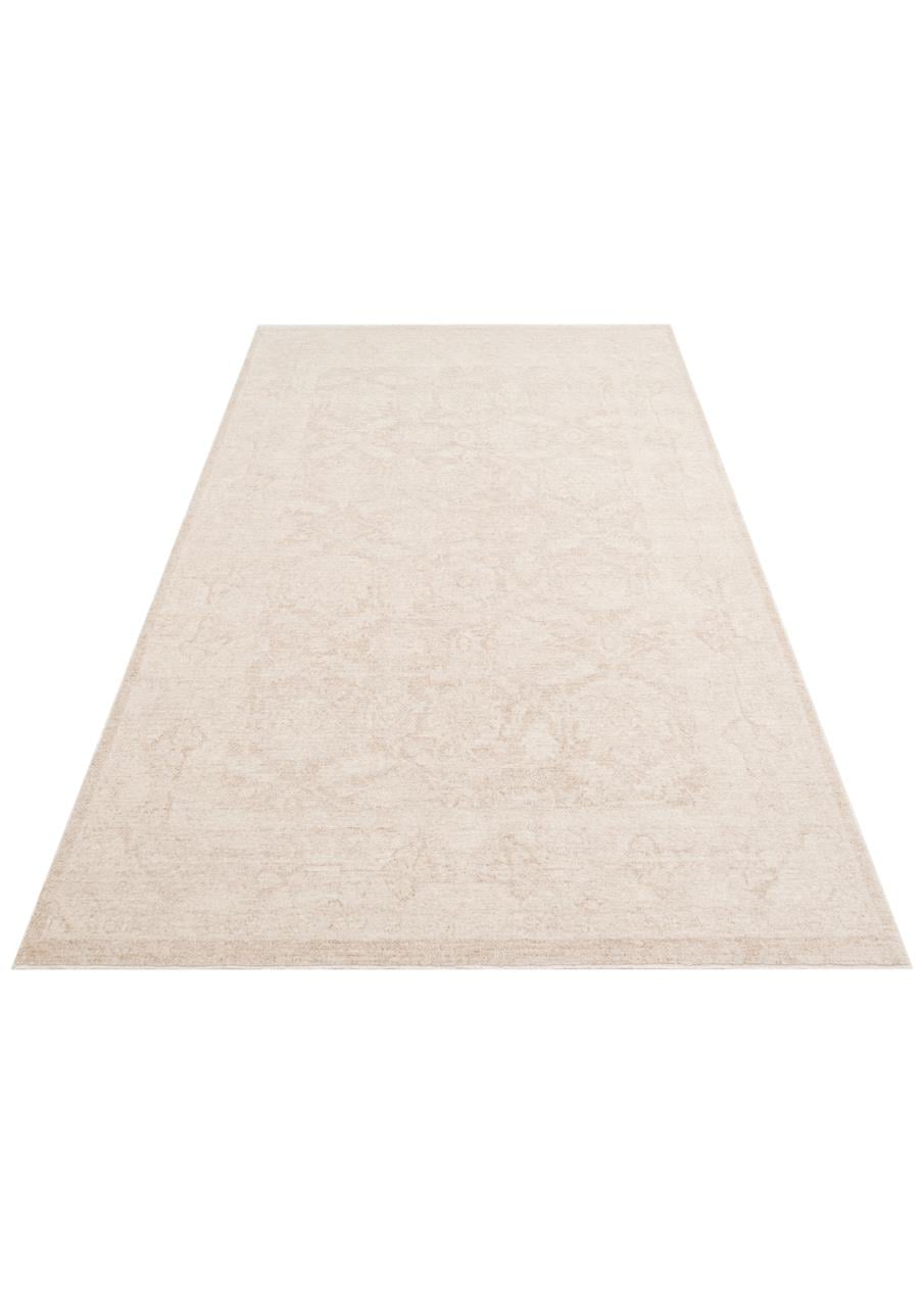 SHIRAZ SHR 01 Krem halı - Polyester malzemeden üretilmiş (görünüm 6)