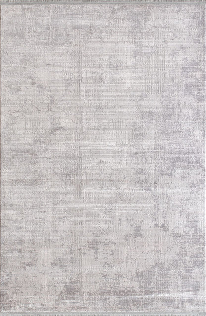 Artemis Halı Davina 09781C Krem Gri – Eskitme Sade Modern Halı