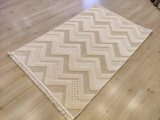 Luxess Halı Tasarım 1039 Bej Dekoratif Halı