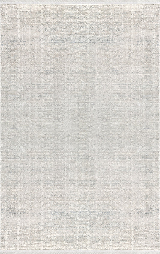 Merinos Halı Lion 62750 030 Krem Gri – Eskitme Dokulu Halı