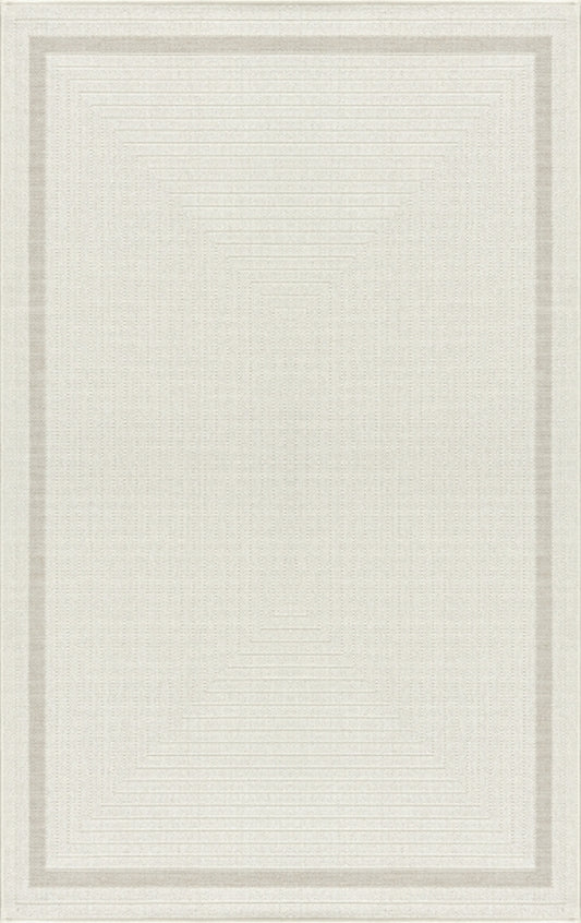 Merinos Halı Toronto 5011 060 Krem – Çerçeveli Sade Halı