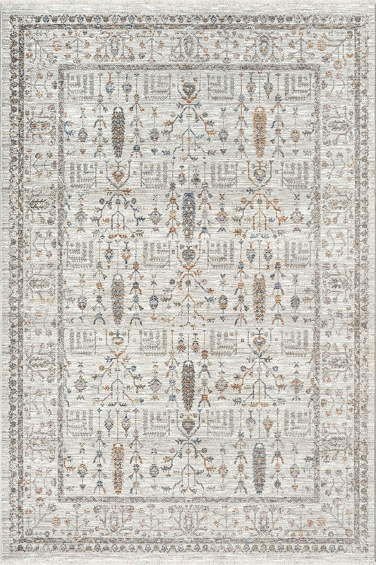 Merinos Halı Valeria 91001 060 Krem – Etnik Desenli Halı