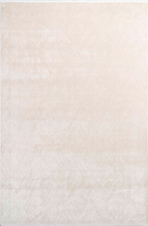 Pierre Cardin PİER ZEN HG06A krem zeminli soft geometrik desenli minimalist modern halı