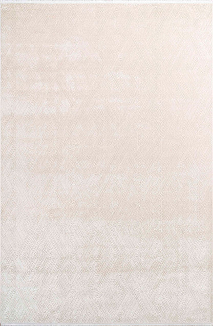 Pierre Cardin PİER ZEN HG06A krem zeminli soft geometrik desenli minimalist modern halı