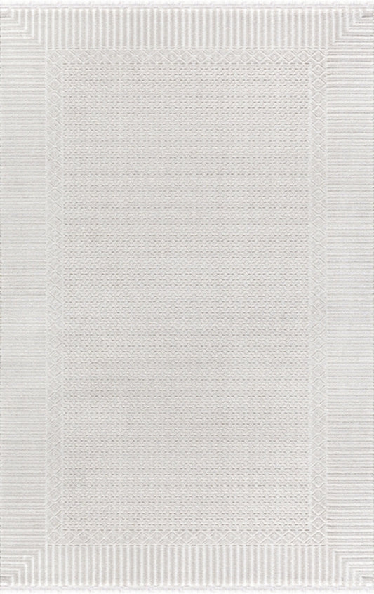 Merinos Halı Diyez 39139 060 Krem – Bordürlü Sade Halı
