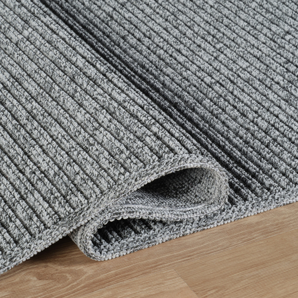 Kaşmir Halı Kilim/Jüt Assos V2 Gri – görsel 3