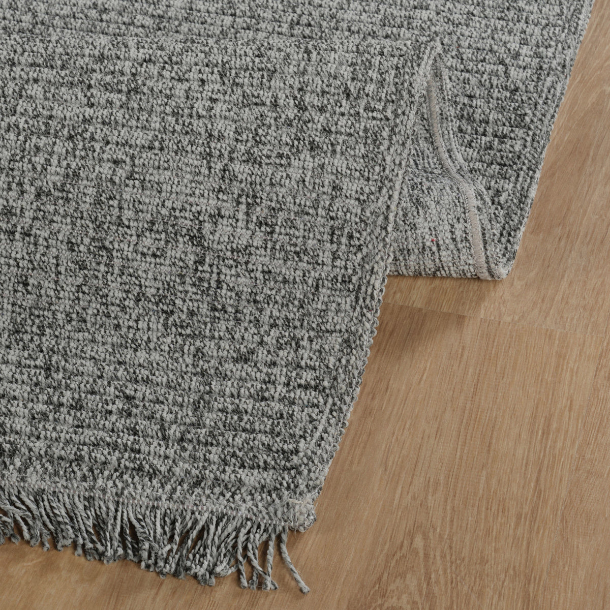 Kaşmir Halı Kilim/Jüt Assos V2 Gri – görsel 5