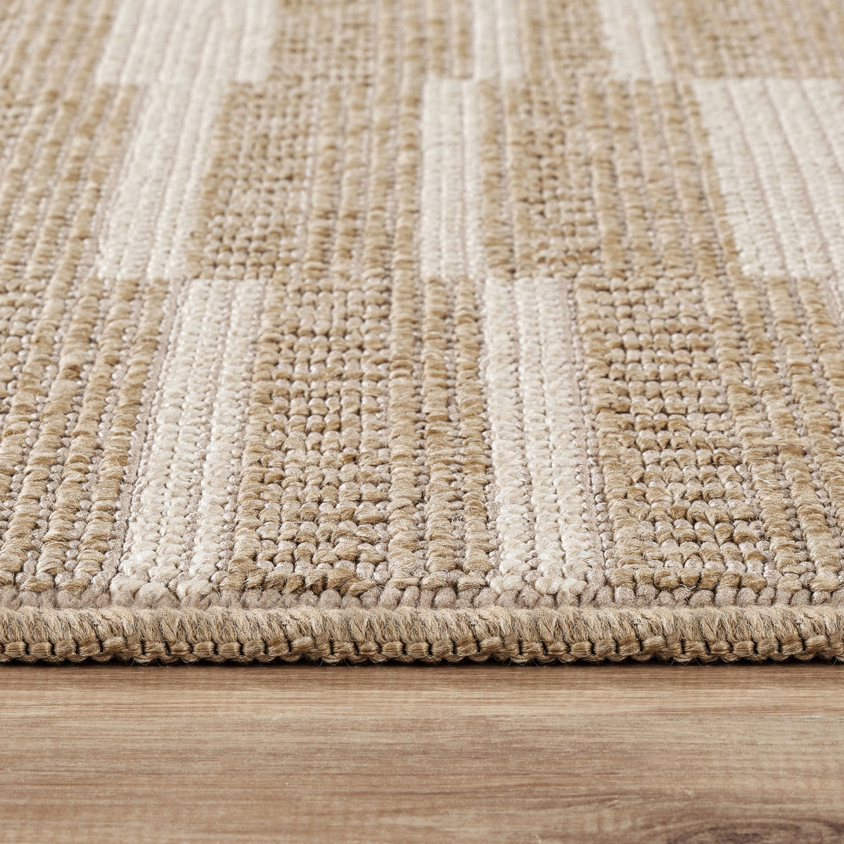 Kaşmir Halı Kilim Jüt Ravon Beyaz – görsel 4