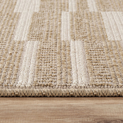 Kaşmir Halı Kilim Jüt Ravon Beyaz – görsel 4