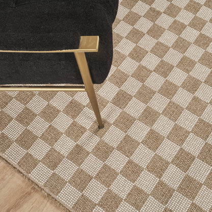 Kaşmir Halı Kilim Jüt Dorne Beyaz – görsel 2