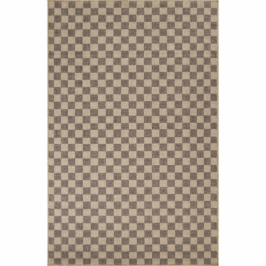 Kaşmir Halı Kilim Jüt Dorne Kahverengi