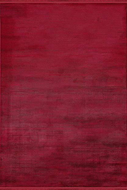 Royal Halı Prime IY04B bordo zeminli düz ombre dokulu desensiz modern halı
