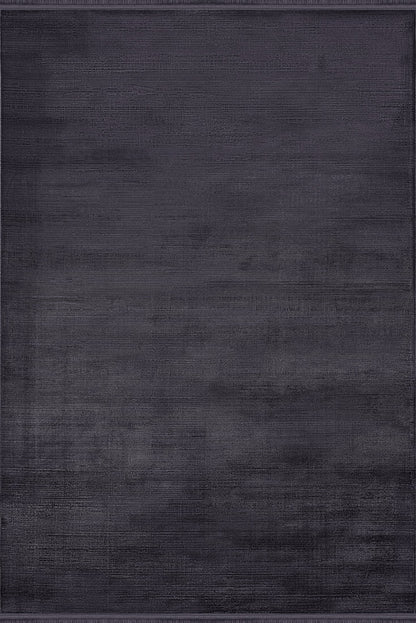 Royal Halı Prime IY05A antrasit ve füme zeminli düz ombre dokulu desensiz modern halı