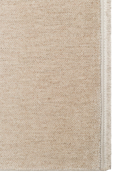 SAPPHIRE SPH 01 Bej halı - Polyester malzemeden üretilmiş