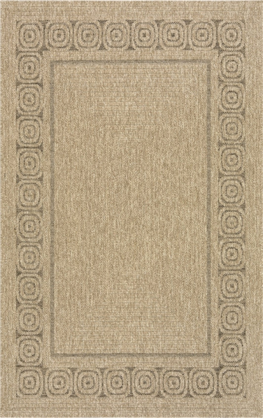 Merinos Halı Toronto 64076 178 Bej – Geometrik Bordürlü Halı
