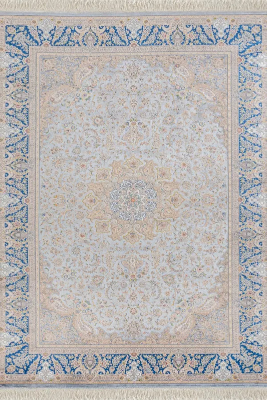 Angora Halı Bünyan 1523-SİLVER Mavi