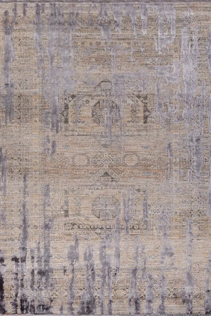 Angora Halı Londra 8503-SİLVER Mavi