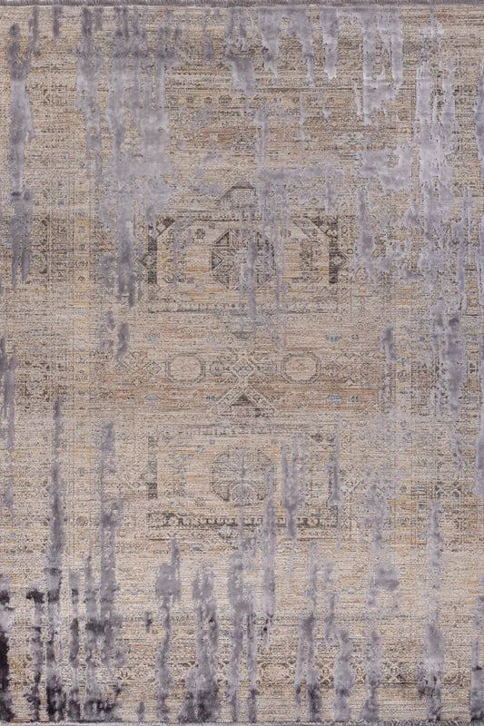 Angora Halı Londra 8503-SİLVER Mavi