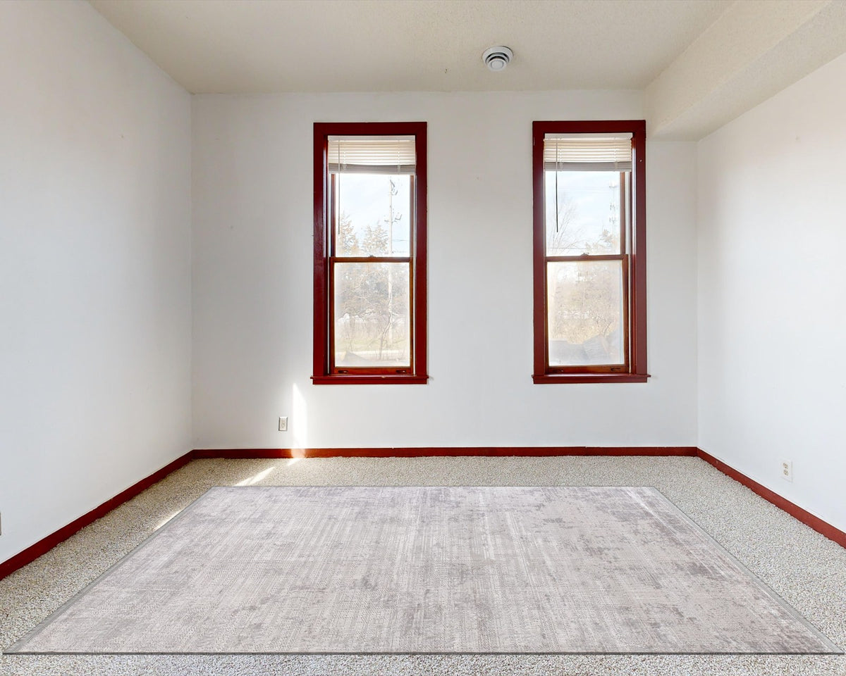 Artemis Halı Davina 09781C halı bordo pencereli odada