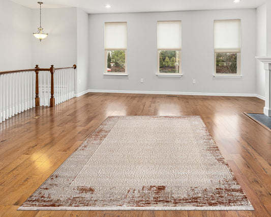 Artemis Halı Lia 01131B halı galerili salonda