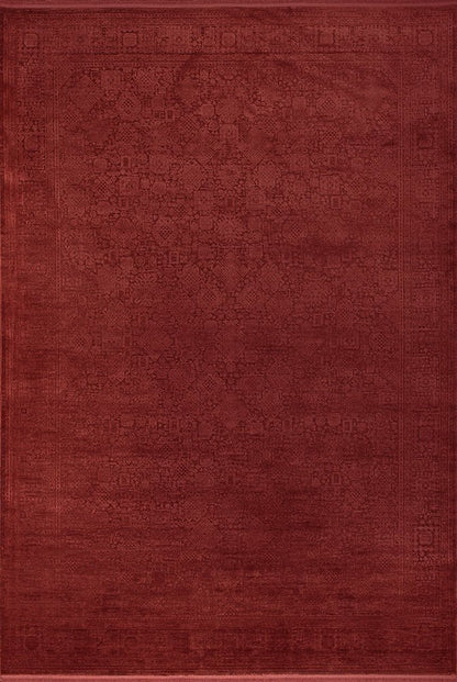 Artemis Halı Hermes Color B104KR Kırmızı – Eskitme Klasik Desenli Halı