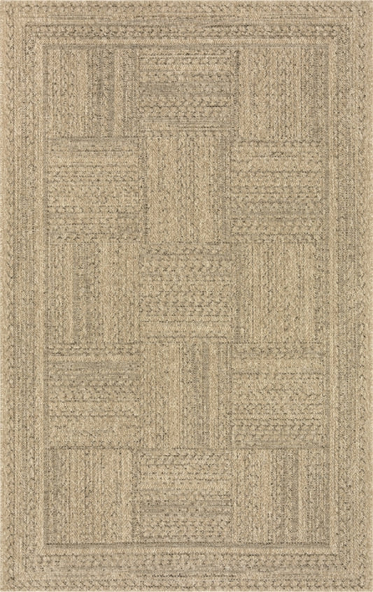Merinos Halı Toronto 64109 178 Bej – Geometrik Bloklu Halı