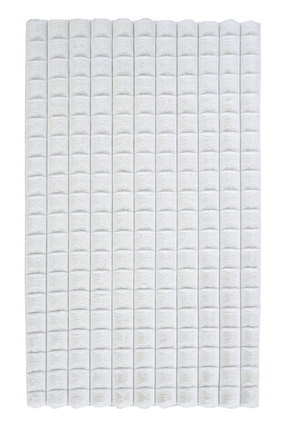 Apex Halı Diamante 7001 Beyaz – görsel 2