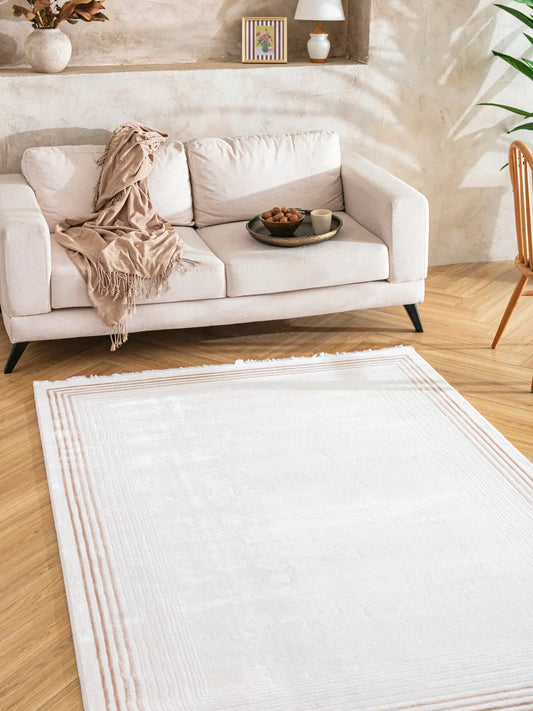 Tuğra Halı Sıla SL04 Krem Salon Halısı - Efta Halı