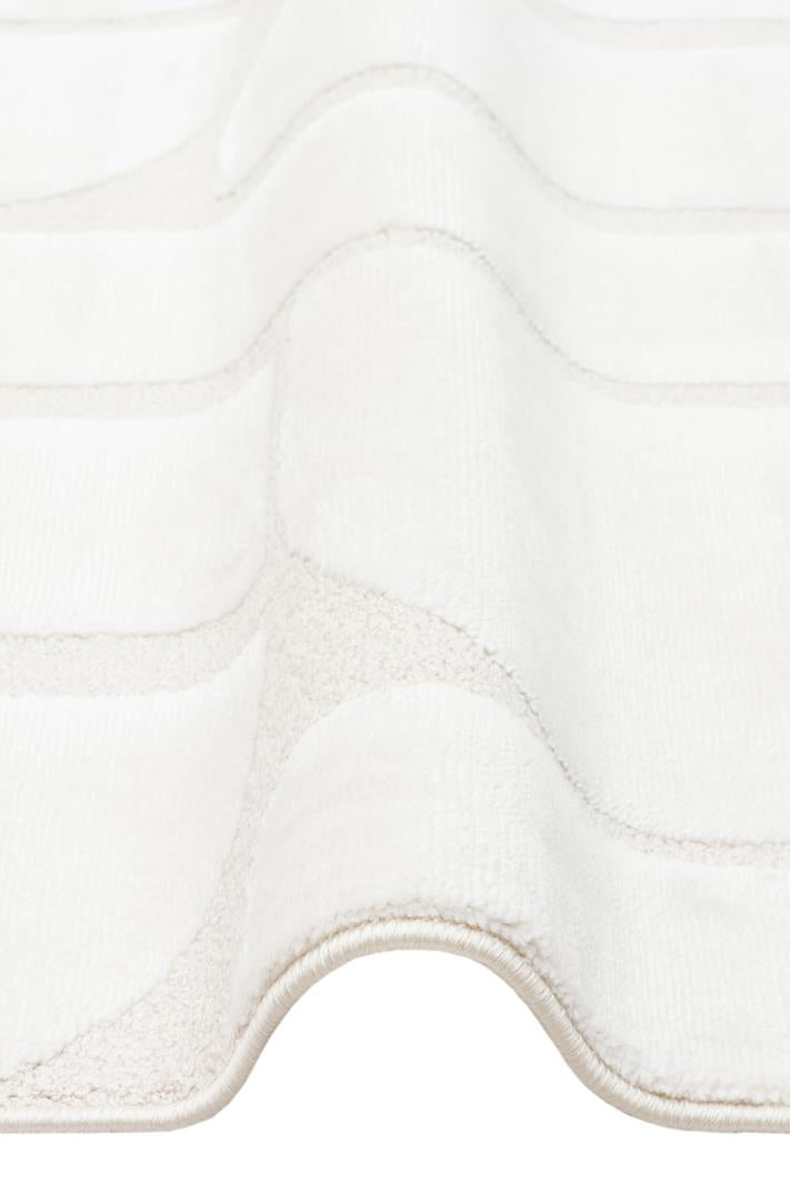ADEL ADL 04 Krem halı - Polyester ve Polipropilen malzemeden üretilmiş