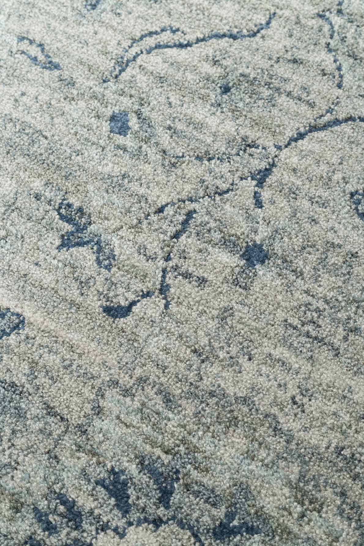 AJMER JM 01 Mavi halı - 160x230, 200x300, 240x330, 300x400 ölçü seçenekleri