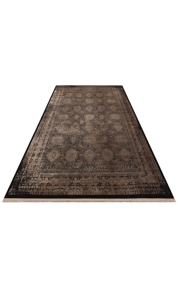 ANATOLIA ANT 02 Antrasit Vizon halı - 75x300, 75x150, 155x230 ölçü seçenekleri