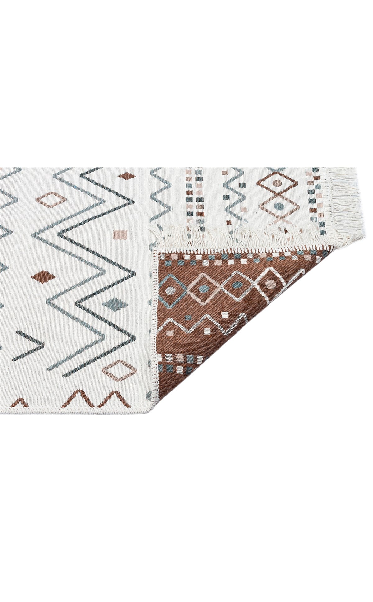 ARYA AR 05 Bej Mavi halı - 80x300, 160x230, 80x150, 120x180 ölçü seçenekleri