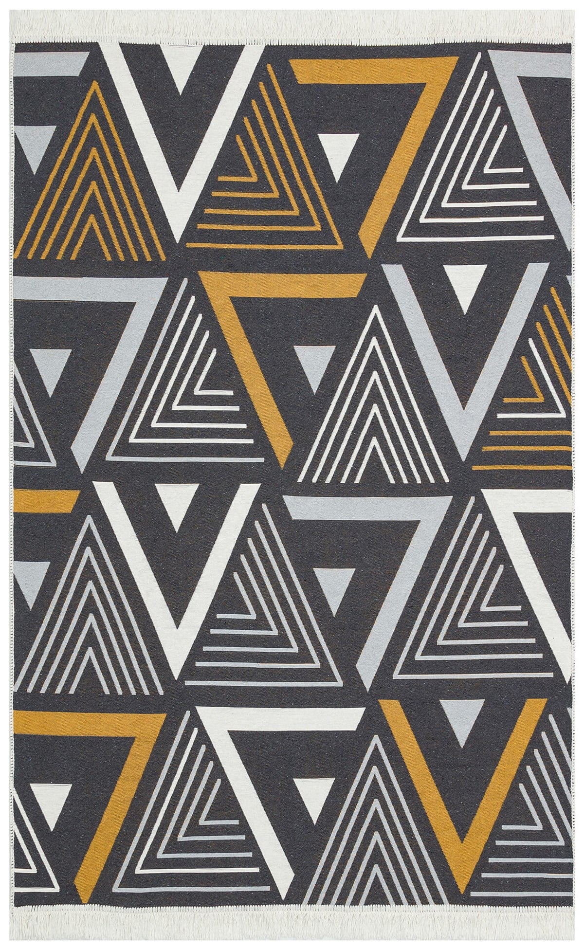 ARYA AR 18 Sarı Gri halı - 120x180, 80x300, 80x150, 160x230 ölçü seçenekleri