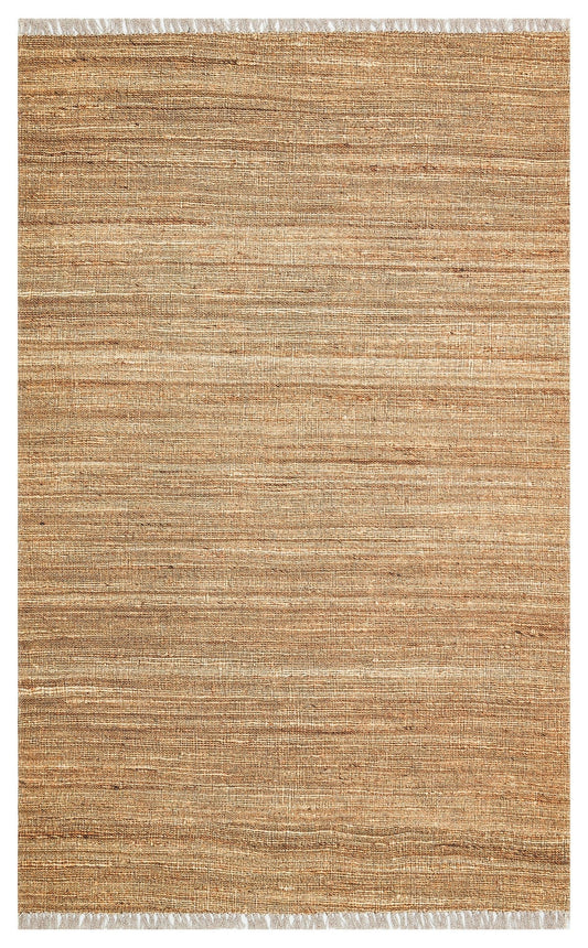 Eko Halı ASOS AS 01 Naturel Jüt Hasır Görünümlü Hav Toz Vermez Çift Taraflı Yıkanabilir Kilim