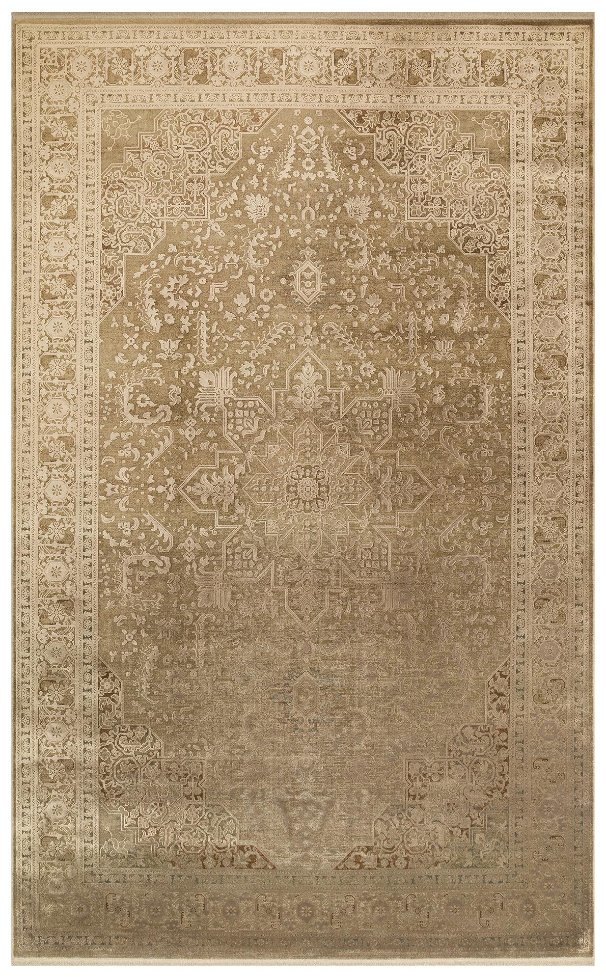 Eko Halı BABIL BBL 02 Bronz Yumuşak Dokulu Vintage Esintilere Sahip Over-dyed Sık Dokuma Salon Halısı