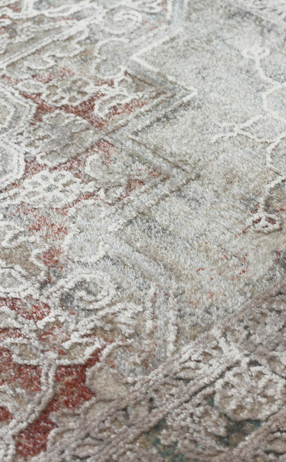 BABIL BBL 02 Gri halı - 200x290, 240x340, 160x230, 300x400 ölçü seçenekleri