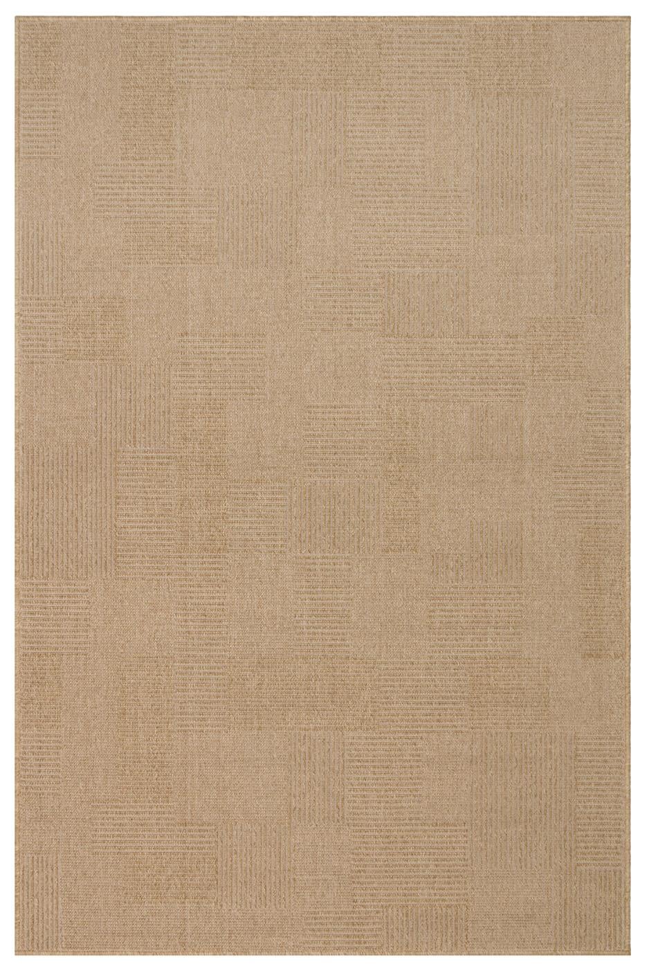 Eko Halı BALI JUTE BLJ 01 Bej Jüt Dokulu Hav Toz Vermeyen Modern Halı