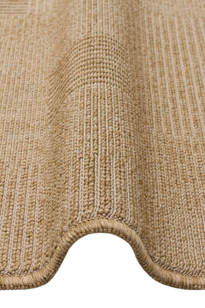 BALI JUTE BLJ 01 Bej halı - Polyester ve Polipropilen malzemeden üretilmiş
