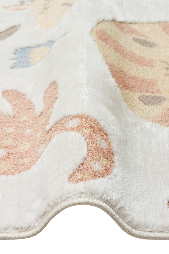 BAMBINO BMB 06 Krem Çok Renkli halı - Polipropilen ve Polyester malzemeden üretilmiş