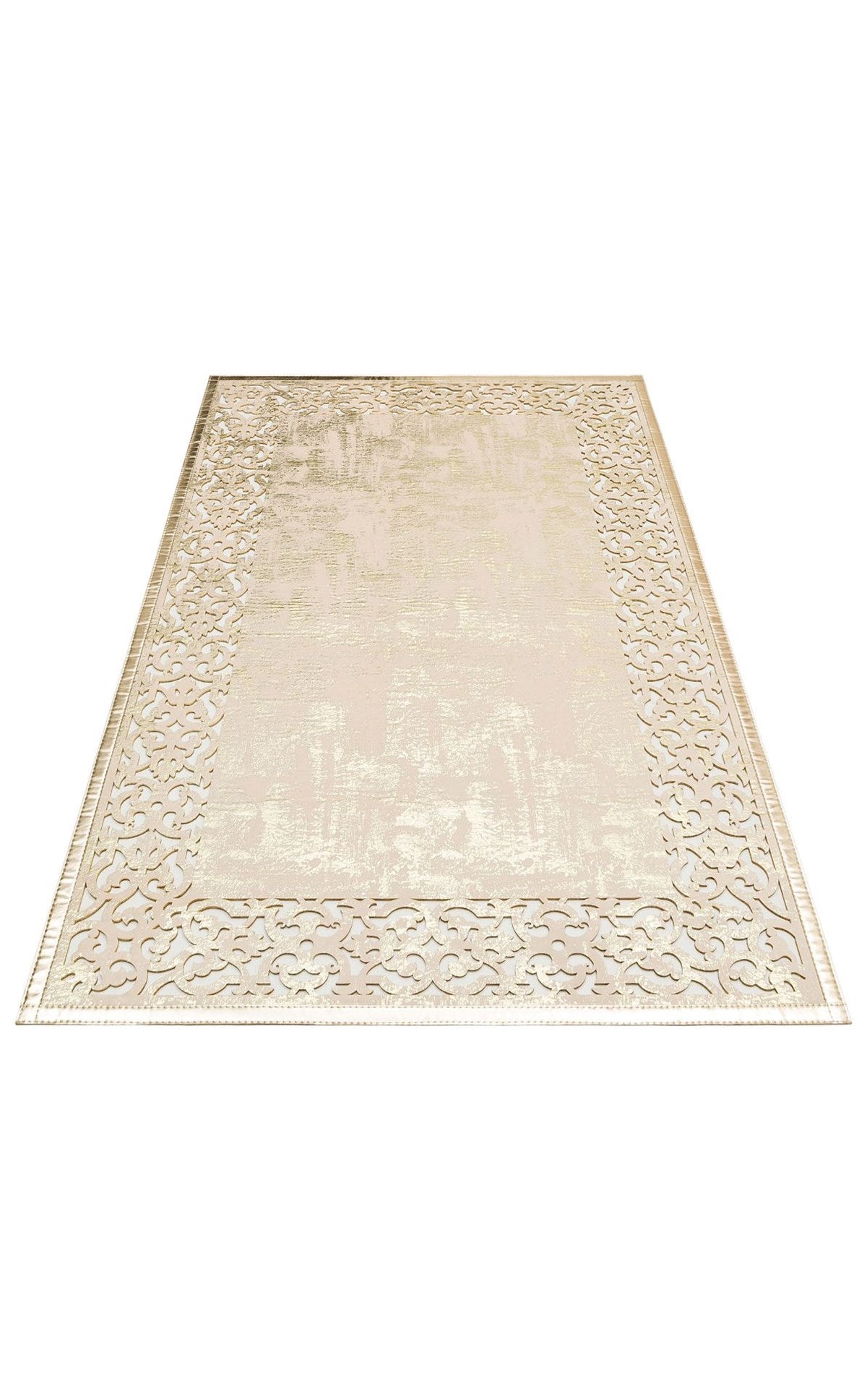 BIANCA BNC 01 Krem Altın halı - Polyester ve Akrilik malzemeden üretilmiş (görünüm 8)
