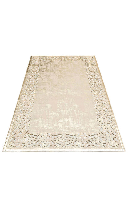 BIANCA BNC 01 Krem Altın halı - Polyester ve Akrilik malzemeden üretilmiş (görünüm 8)