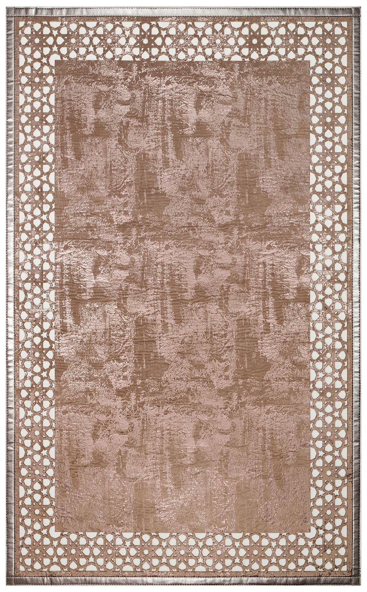 BIANCA BNC 04 Vizon Bronz halı - Polyester ve Akrilik malzemeden üretilmiş (görünüm 5)