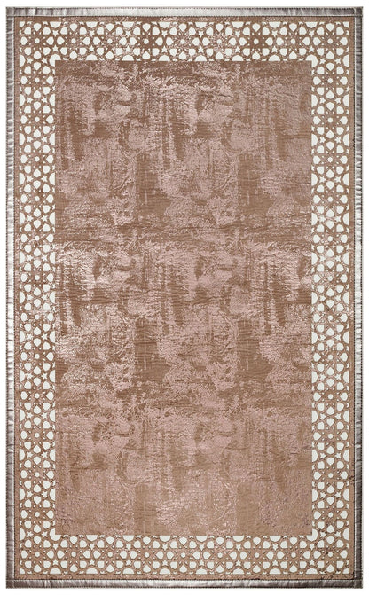 BIANCA BNC 04 Vizon Bronz halı - Polyester ve Akrilik malzemeden üretilmiş (görünüm 5)