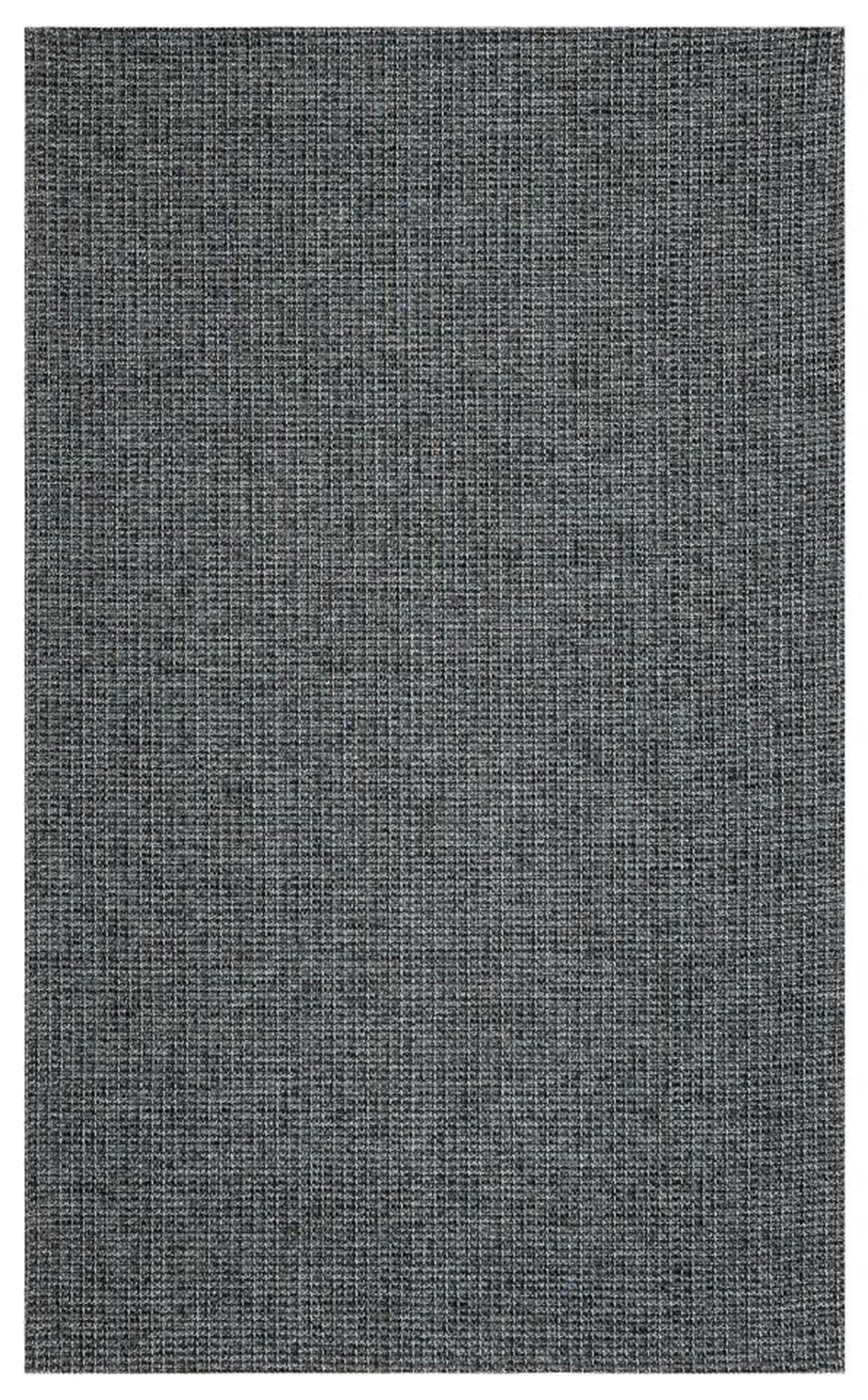 Eko Halı BROOKLYN BRK 01 Antrasit Gümüş Hasır Görünümlü Kaymaz Renkli Dokuma Modern Kilim