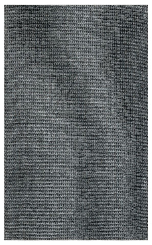 Eko Halı BROOKLYN BRK 01 Antrasit Gümüş Hasır Görünümlü Kaymaz Renkli Dokuma Modern Kilim