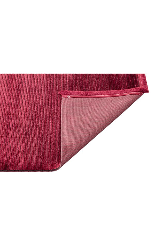 CORDOBA NEW DB PLAIN Bordo halı - Saçak kenar bitimli
